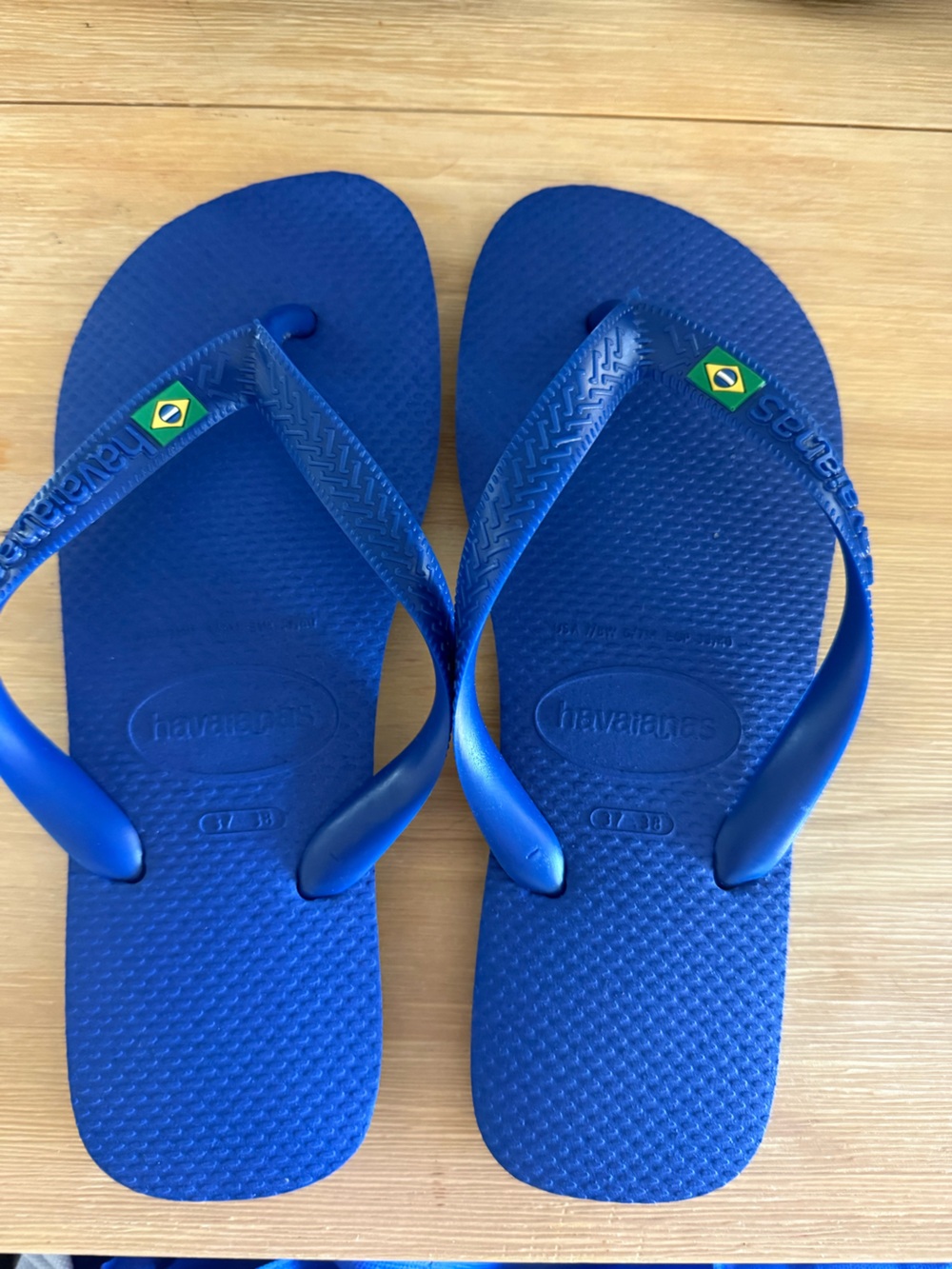 Havaianas blue Brazil edition 37-38